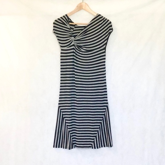 Athleta Pahala Knot Neck Striped Dress - Picture 7 of 8